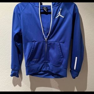 nike air jordan full zip sweatshirt youth size